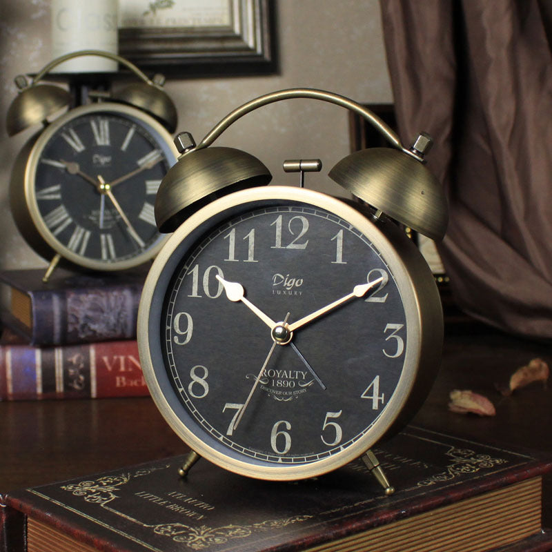 Vintage Alarm Clock | Hi-Quality Metal Construction