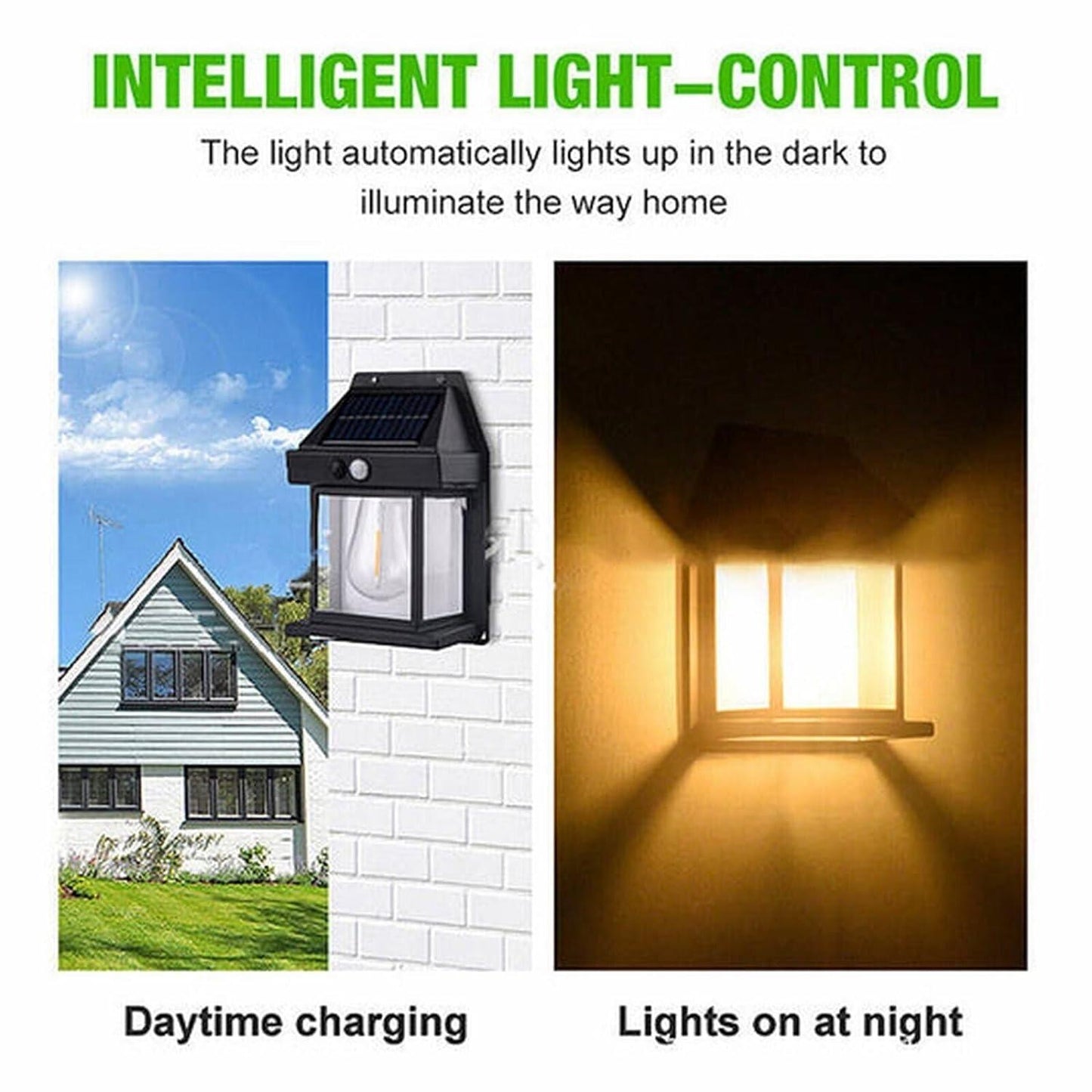 Solaris™ Solar Light Outdoor Wall Light