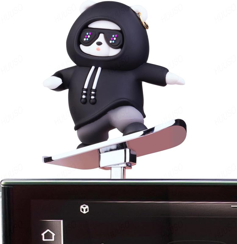 SwaggyPanda™ Supercool Dynamic Motion Car Ornament (Floating Screen Mount | Dashboard Mount)