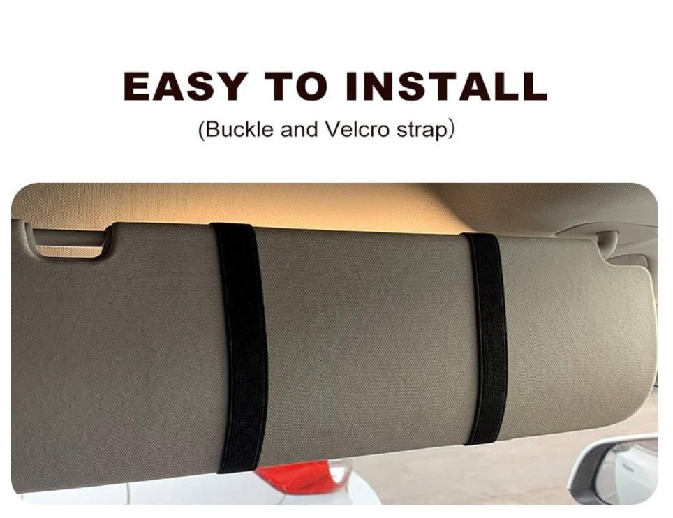 AutoVanity™ Rechargeable Car Vanity Mirror with LED Light