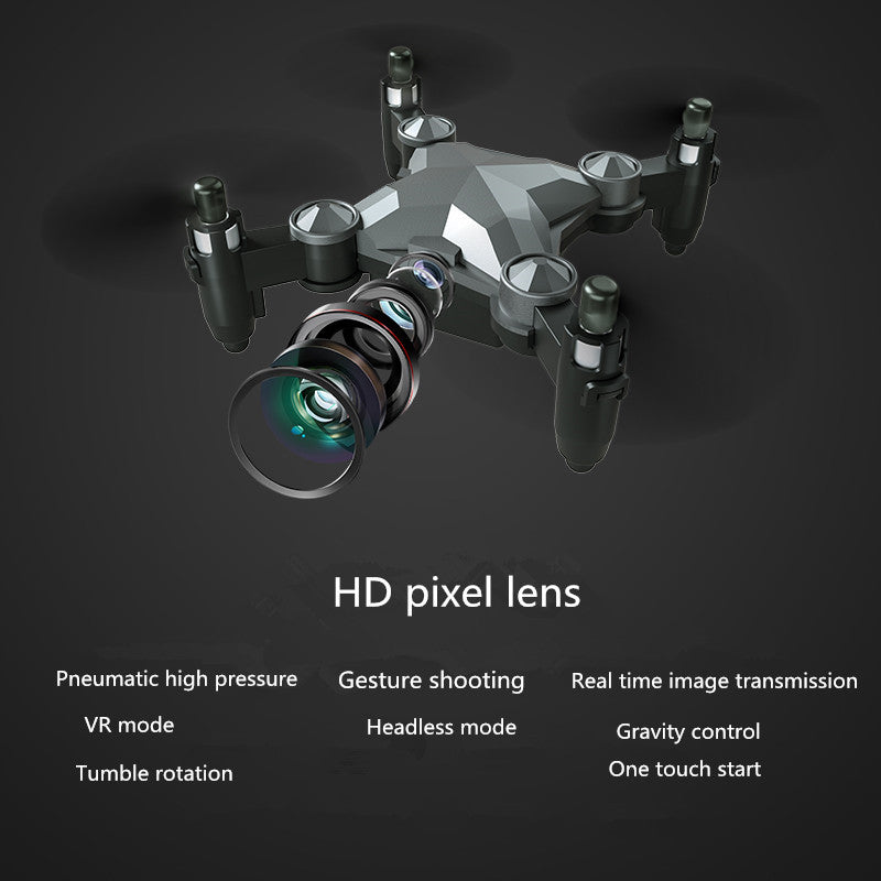 Luggage Box Folding Mini UAV Aerial Photography Remote Control Four Axis Drone