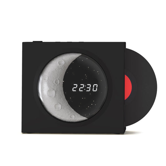 Moon Clock Vinyl Style Bluetooth Speaker