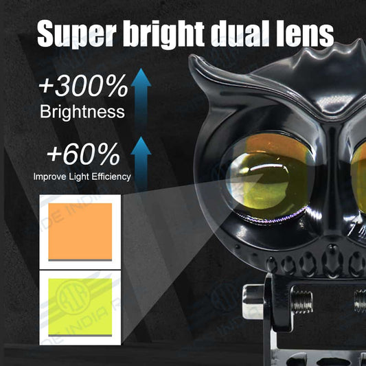 OwlVision™ Owl Design Motorcycle Led Headlight