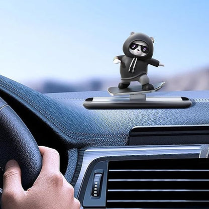 SwaggyPanda™ Supercool Dynamic Motion Car Ornament (Floating Screen Mount | Dashboard Mount)