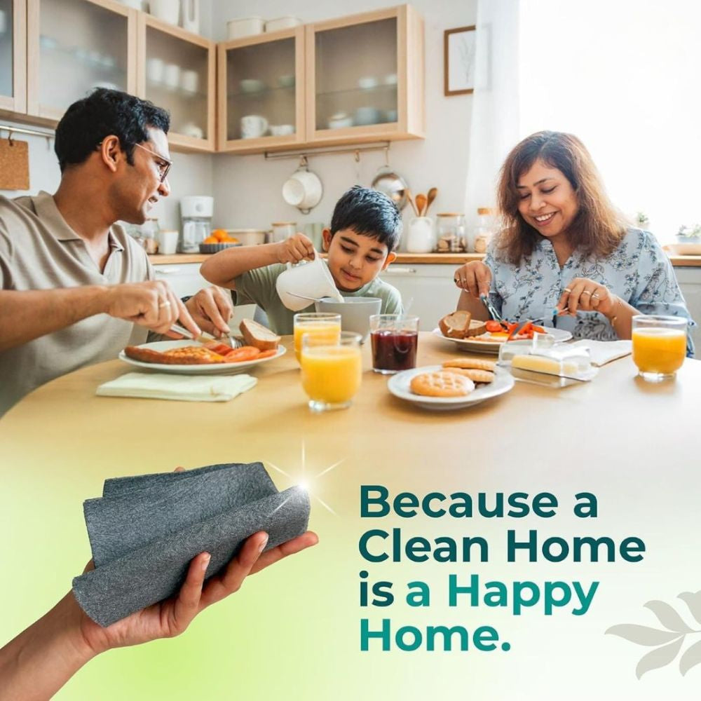 Ultraclean™ Microfiber Magic Cleaning Cloth (Thickened|Super-Absorbent|Reusable|Anti-Scratch|Lint Free & No Water Streak)
