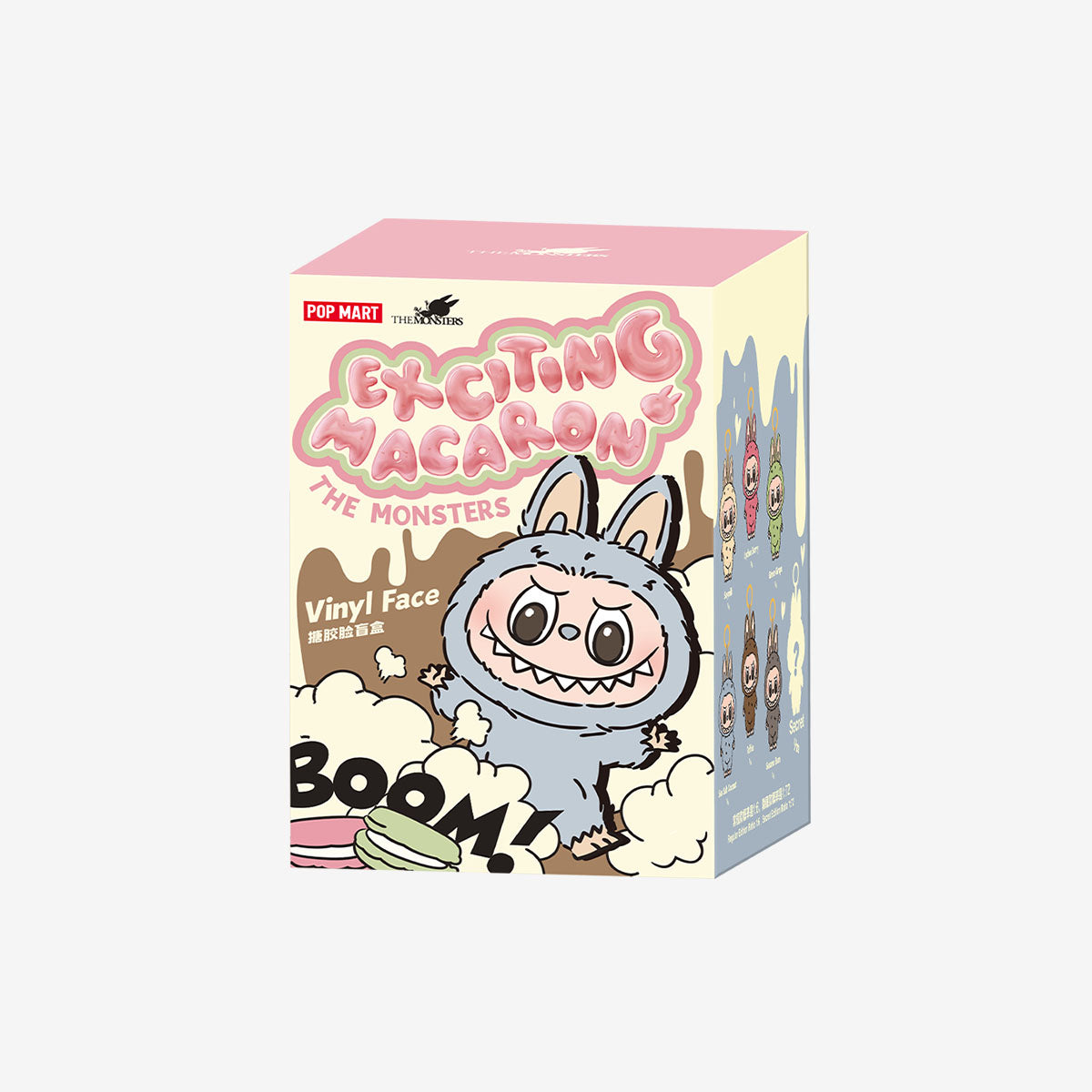 PopMart THE MONSTERS - Exciting Macaron Vinyl Face Blind Box (Labubu Doll)