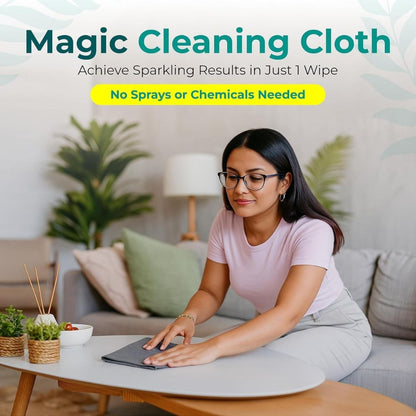 Ultraclean™ Microfiber Magic Cleaning Cloth (Thickened|Super-Absorbent|Reusable|Anti-Scratch|Lint Free & No Water Streak)