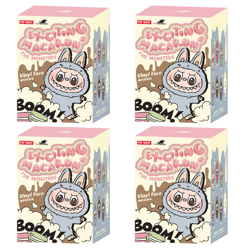PopMart THE MONSTERS - Exciting Macaron Vinyl Face Blind Box (Labubu Doll)