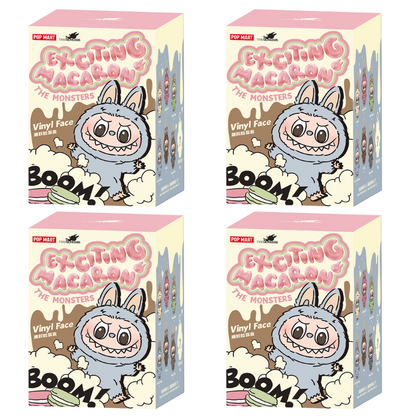 PopMart THE MONSTERS - Exciting Macaron Vinyl Face Blind Box (Labubu Doll)