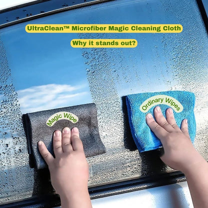 Ultraclean™ Microfiber Magic Cleaning Cloth (Thickened|Super-Absorbent|Reusable|Anti-Scratch|Lint Free & No Water Streak)