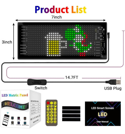AuraMatrix™ Pro Programmable Matrix LED Panel