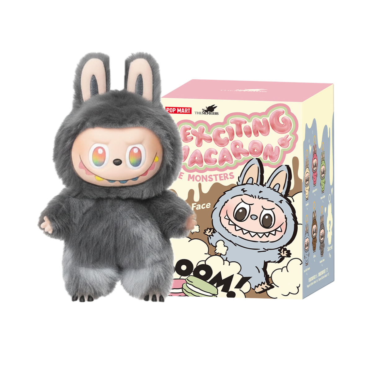 PopMart THE MONSTERS - Exciting Macaron Vinyl Face Blind Box (Labubu Doll)