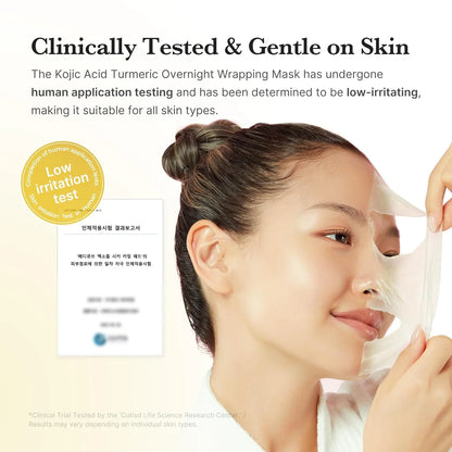Medicube Turmeric Kojic Acid Night Wrapping Peel Off Mask (75ml)