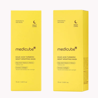 Medicube Turmeric Kojic Acid Night Wrapping Peel Off Mask (75ml)