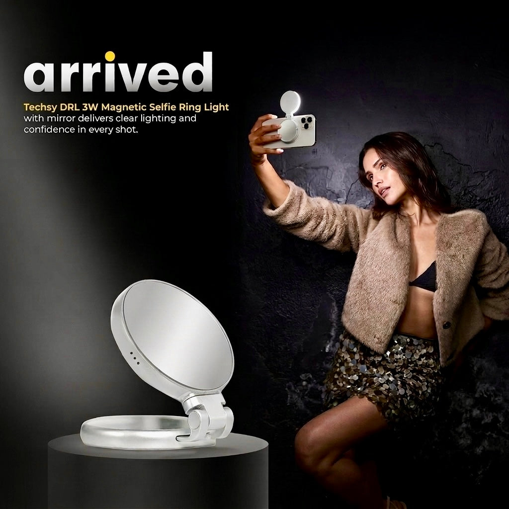MagBeam™ Magnetic Selfie Light (Magsafe Compatible | iPhone | Android )