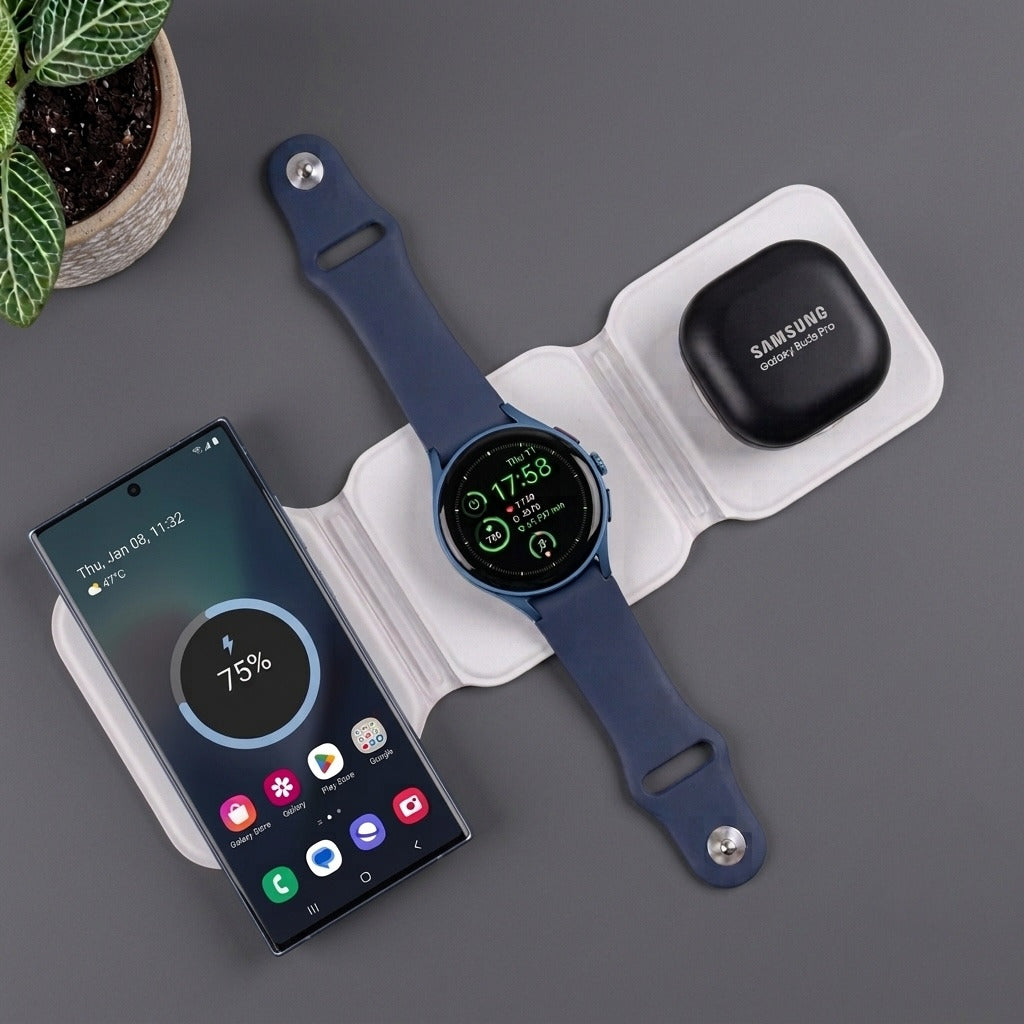 MagFold™ TRIO Magnetic Wireless Charger