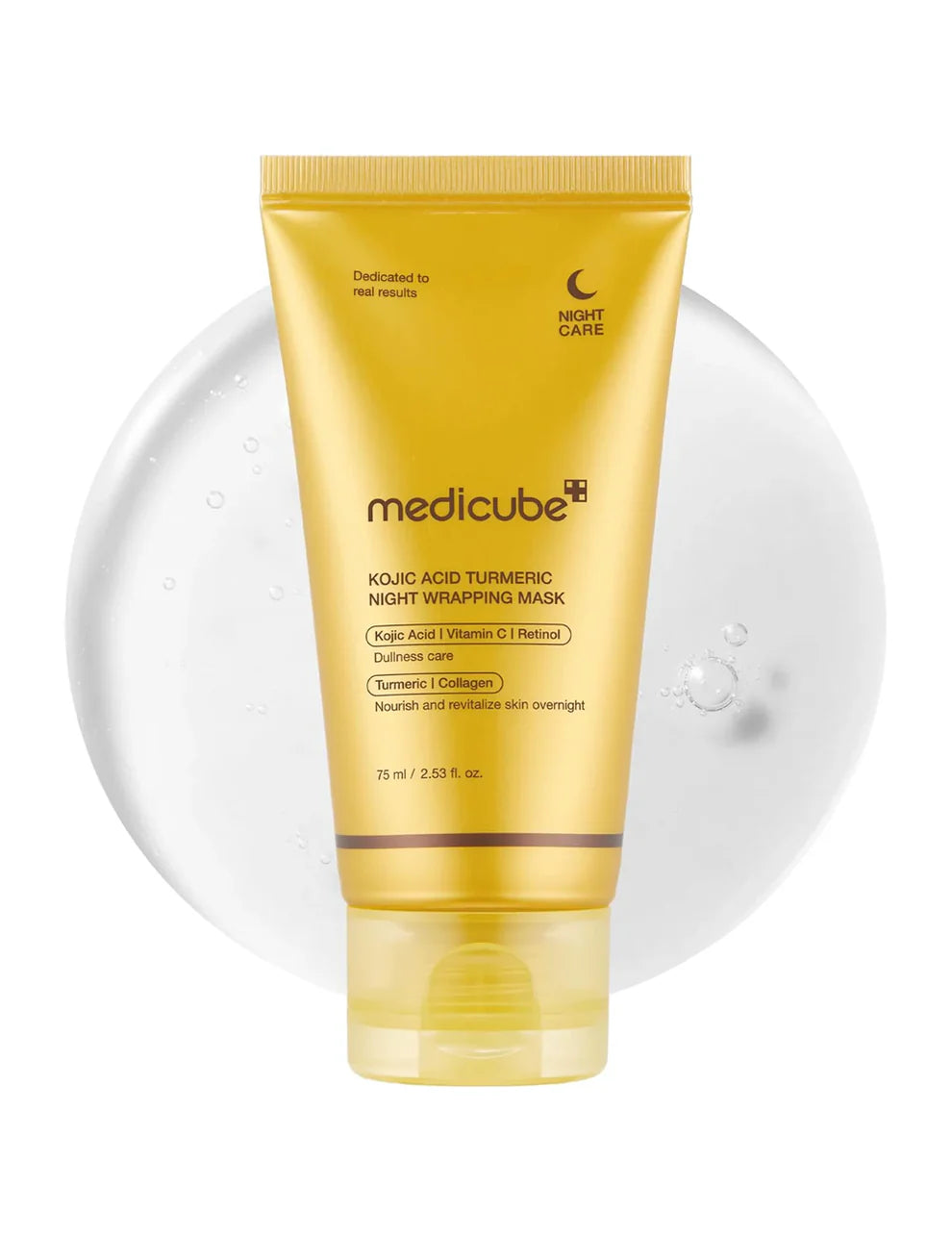 Medicube Turmeric Kojic Acid Night Wrapping Peel Off Mask (75ml)