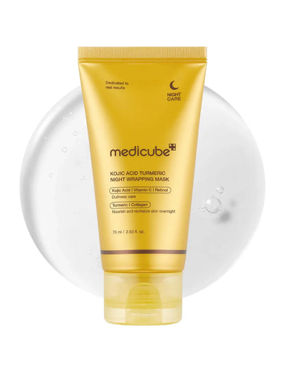 Medicube Turmeric Kojic Acid Night Wrapping Peel Off Mask (75ml)