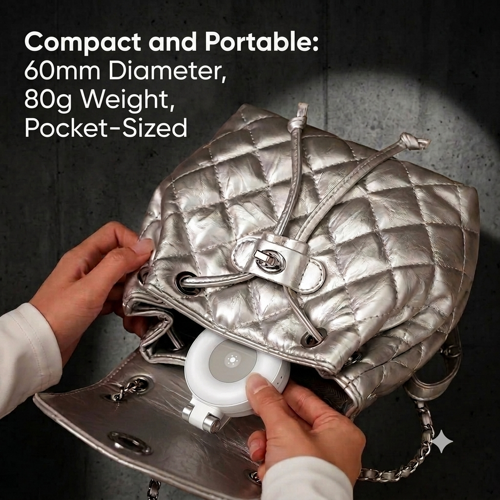 MagBeam™ Magnetic Selfie Light (Magsafe Compatible | iPhone | Android )