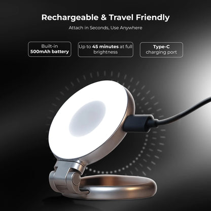 MagBeam™ Magnetic Selfie Light (Magsafe Compatible | iPhone | Android )